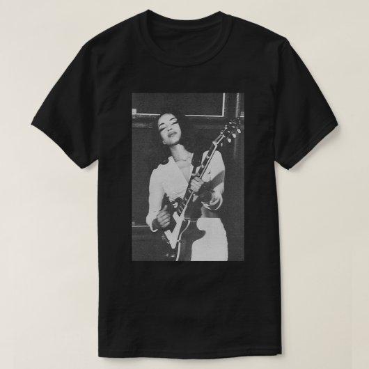 Sade遊's the guitar Sticker.png Tシャツ (デザイン正面)