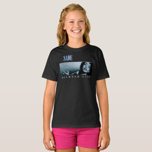 Sade Diamond Life – 透明Essential Tシャツ (正面フル)