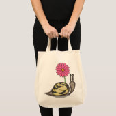 Sadieかたつむりのトートバック トートバッグ (正面(商品))