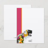 Sadieこんにちは! 平らなメッセージカード ノートカード (正面/裏面)