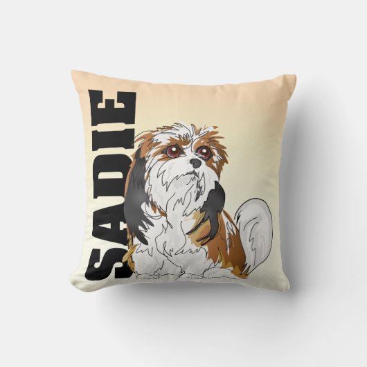 Sadieのカスタムな枕 クッション (正面)