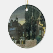 Sadlerの井戸1826年(着色された版木、銅版、版画) セラミックオーナメント (左)