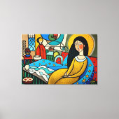 Sadness devours the soul キャンバスプリント (正面)