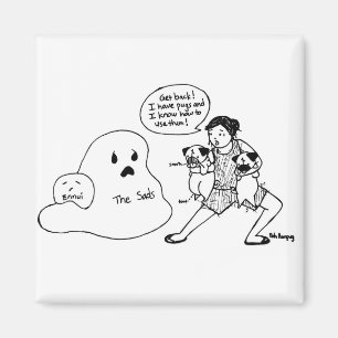 Sadsを戦うこと マグネット