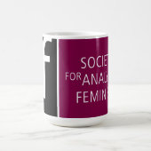 SAFのロゴのコーヒー・マグ コーヒーマグカップ (中央)