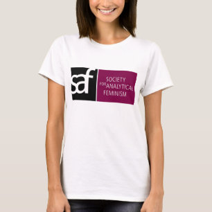 SAFのロゴT (前部だけ) Tシャツ