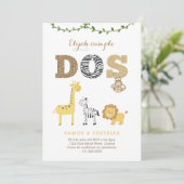 Safariでの第2期の招待状スペインの、サファリテーマ 招待状 (スタンド正面)