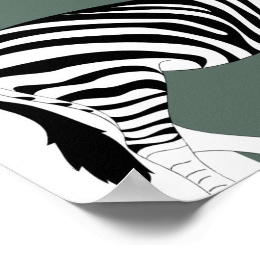 Safariをテーマにしたウェルカムサイン ポスター (角)