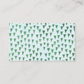 Safariをテーマにしたベビー挿入カード用ブック エンクロージャーカード (裏面)