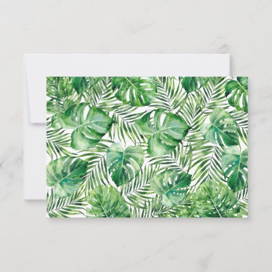 Safariキッズフォト誕生日 サンキューカード (裏面)