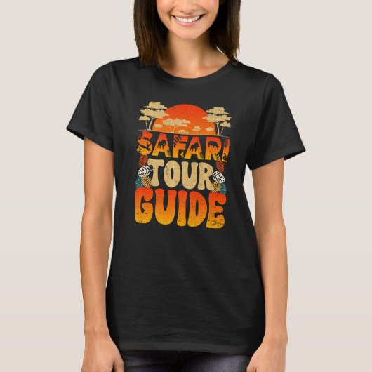 Safariツアーガイド2 Tシャツ (正面)