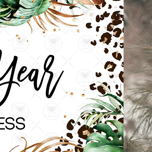 Safariビジネスパーティーヒョウ背景バナー 横断幕