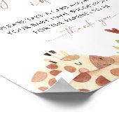 SAFARIベビー名アイディアゲームサイン ポスター (角)