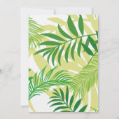 Safariワイルドワン誕生日PHOTOテーブル番号 サンキューカード (裏面)