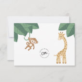 Safari動物図書要求カード 出欠カード (裏面)