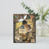 Safari屋外での日付の保存 案内状 (スタンド正面)