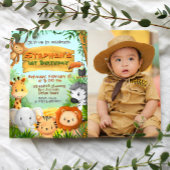 Safari誕生日(写真あり) 招待状