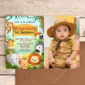 Safari誕生日(写真あり) 招待状