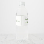 Safari 1th誕生日の飲料ラベルセット ペットボトルラベル (裏面)