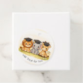 Safari Animal Graduation Party Theme for Kids フェイバータグ (インサイチュ)