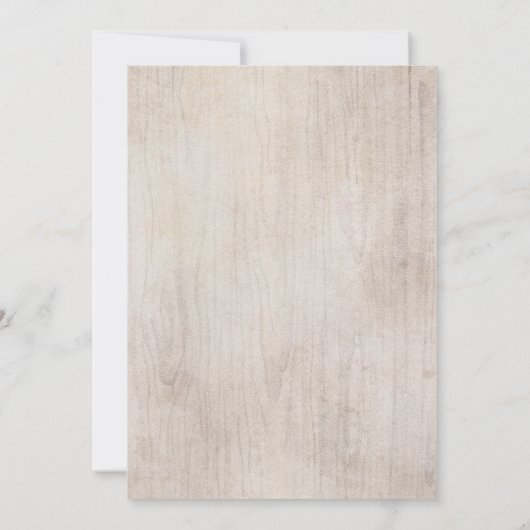 Safari Animals Baby Shower Invitation 招待状 (裏面)