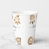 Safari Animals Boy Baby Shower Tropical Jungle 紙コップ (右)