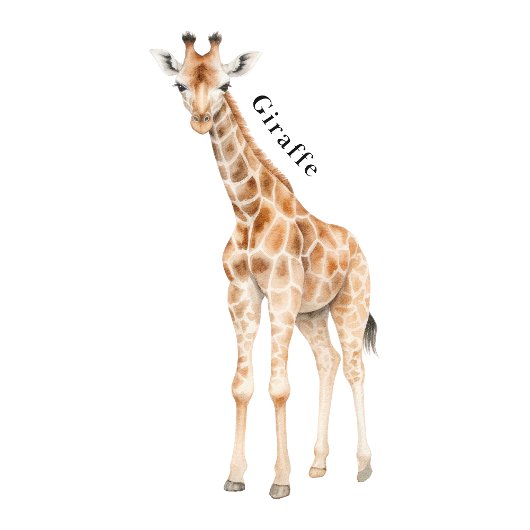 Safari Animals Educational Poster ポスター