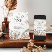 Safari Animals Gender Neutral Baby Shower 招待状