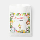 Safari Animals Kidsパーティー フェイバーバッグ (正面)