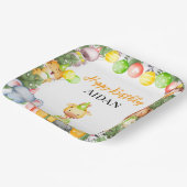 Safari Animals Kidsパーティー ペーパープレート (傾斜あり)