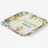 Safari Animals Kidsパーティー ペーパープレート (傾斜あり)