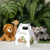 Safari Animals Photo Wild One Jungle葉 Script フェイバーボックス