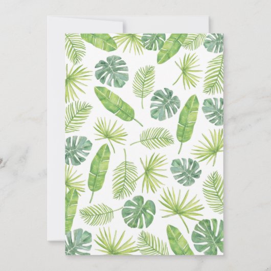 Safari Animals Time Capsule Note Message Card サンキューカード (裏面)