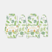 Safari Animals  Wild One Birthday Party フェイバーボックス (折り畳みなし)
