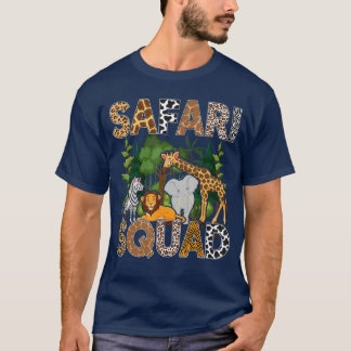 Safari Art for Men Women Zoologist African Print Z Tシャツ