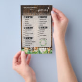 Safari Baby Showerゲームの内容 チラシ (ハンドル)