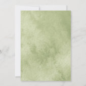 Safari Baby Shower Invitation 招待状 (裏面)