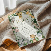 Safari Baby Shower Invitation 招待状