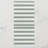 Safari Baby Shower Menu Template メニュー (裏面)