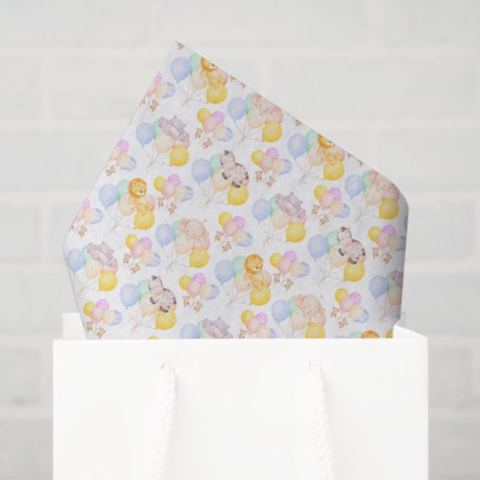 Safari Baby Shower Tissue Paper 薄葉紙 (ギフトバッグ)