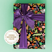 Safari Birthday Wrapping Paper, safari animals  ラッピングペーパーシート