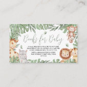 Safari Books for Baby Card エンクロージャーカード (正面)