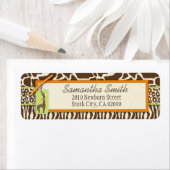 Safari BoyまたはReturnラベル ラベル (インサイチュ)