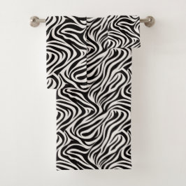 Safari Chic Zebra バスタオルセット