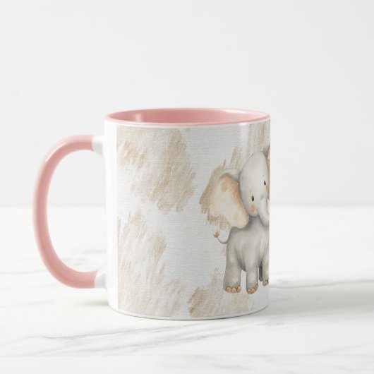 Safari Elephant マグカップ (左)