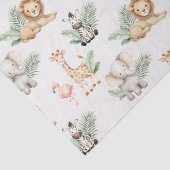 Safari Elephant Giraffe Zebra Flamingo Lion Animal 薄葉紙 (詳細)