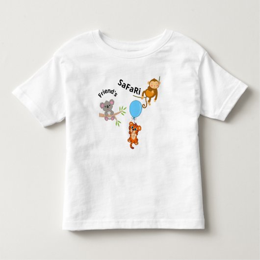 Safari Friend's トドラーTシャツ (正面)