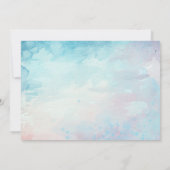 Safari girl birthday animal adoption certificate 招待状 (裏面)