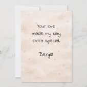 Safari Graduation for Kids Preschool Kindergarten サンキューカード (裏面)