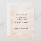 Safari Graduation Party Preschool Kindergarten  招待状 (裏面)